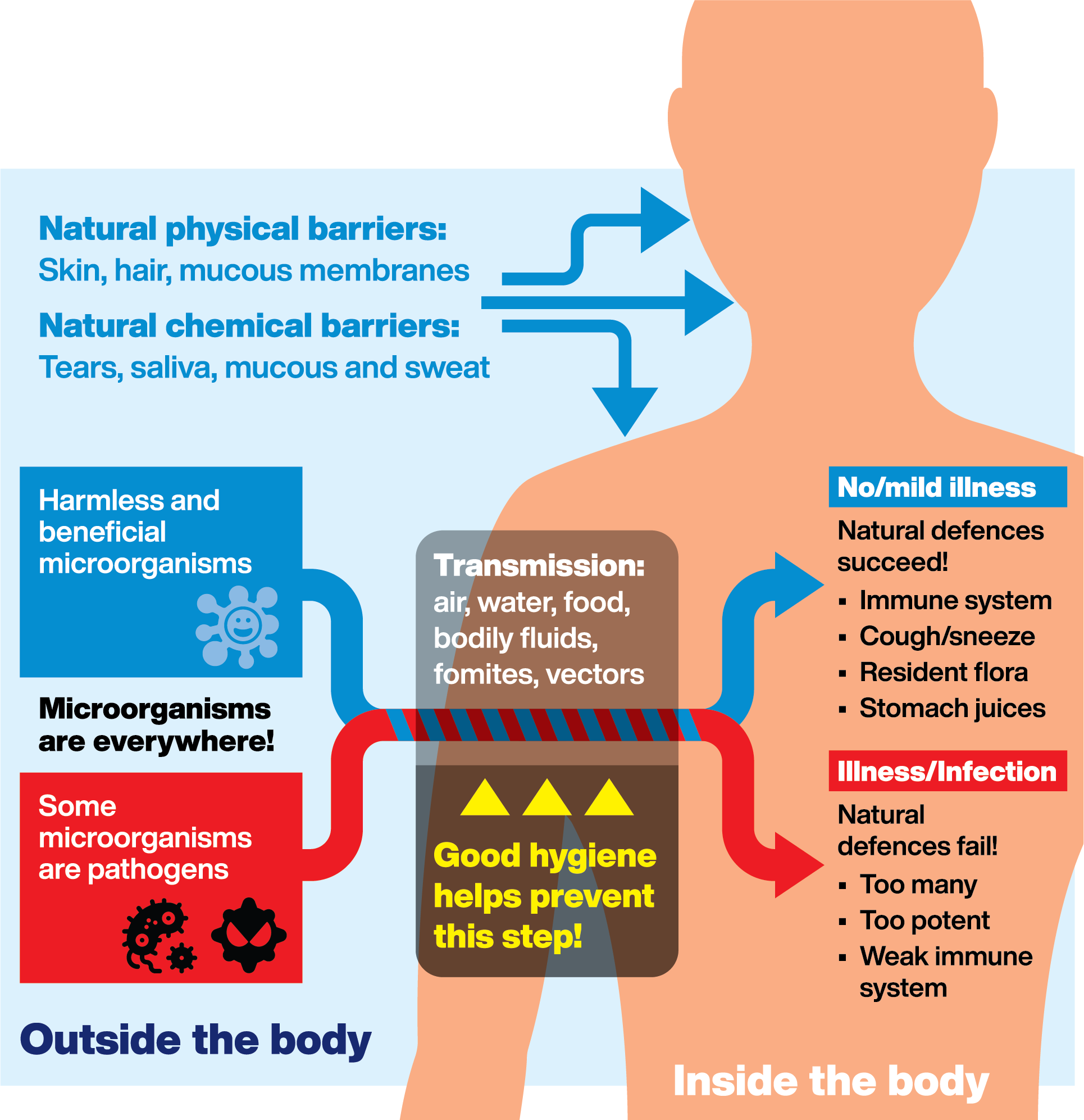 Personal hygiene needn't be complicated, it can be as simple as